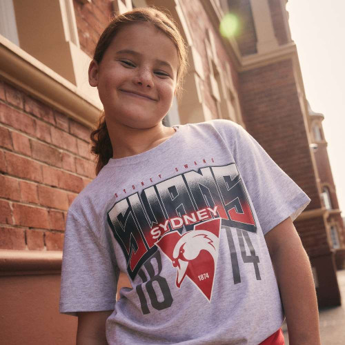 Sydney Swans A25 Youth Est 1874 Tee