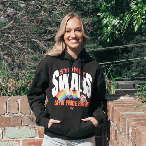 Sydney Swans AFLW S9 Adults Pride Hoody