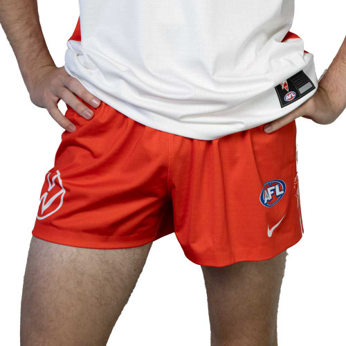 Sydney Swans 2025 Nike Mens Match Shorts Chile Red