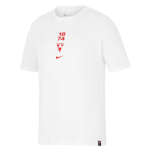 Sydney Swans 2026 Nike Loose Fit Tee White