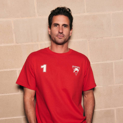 Sydney Swans Chad Warner Player Tee Adult
