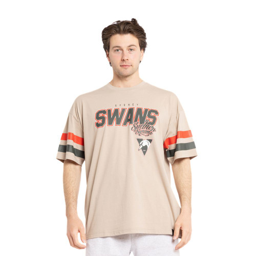 Sydney Swans 2025 Mens Multi Logo Tee