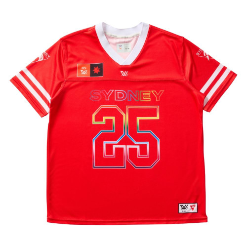 Sydney Swans AFLW 2025 Adults Pride Tee