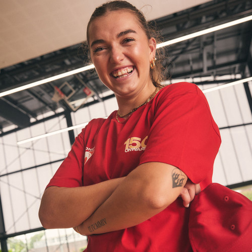Sydney Swans 150 Celebration Tee Red