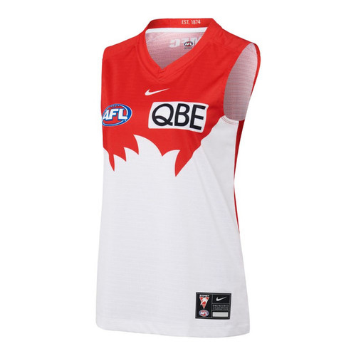 Sydney Swans 2021 Nike Womens Home Guernsey