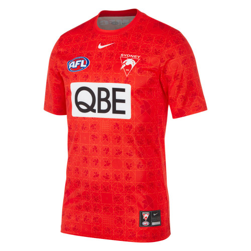 Sydney Swans Nike Mens Pre-Match Top