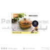 Glass Solid Color Casserole 1000ML