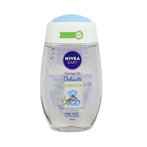 nivea baby caring oil