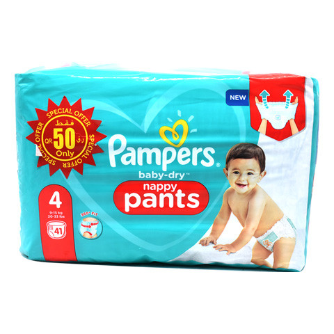 pampers baby dry s4