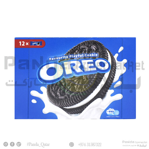 Oreo Original Cookie 36.8GmX12 - Panda.qa Oreo Original Cookie 36.8GmX12 - Panda.qa