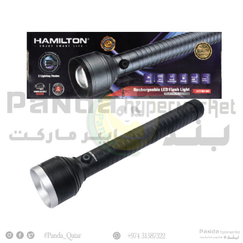Hamilton Flashlight Hamilton Led Flash Light HT907 - Panda.qa