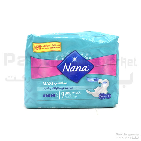 Always Maxi Scented Sanitary Pads 9pcs Panda.qa