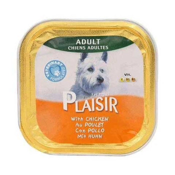 Plaisir Dogs Food Pate With Chicken 150g