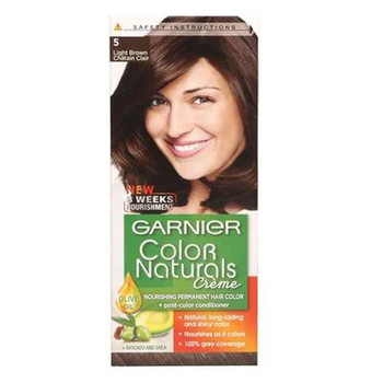 Garnier Color naturals Hair Color Light Brown shade 5, 110ml