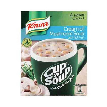 Knorr Cream of Mushroom Soup (4x20g) 80g