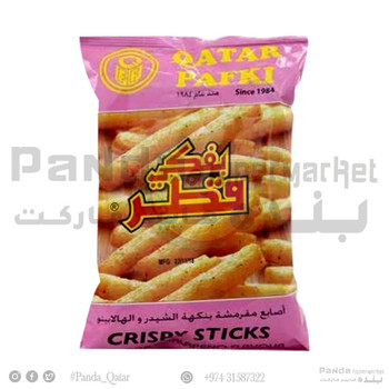 Qatar Pafki Crispy Sticks Cheddar & Jalapeno Flavour 80g
