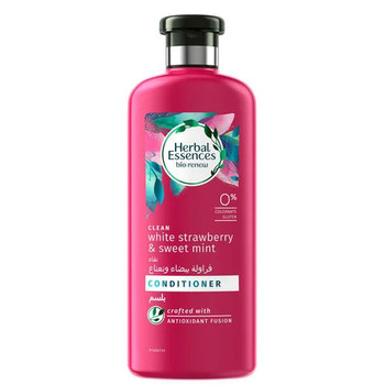 Herbal Essences Bio Renew Clean White Strawberry & Sweet Mint Conditioner 400 ml