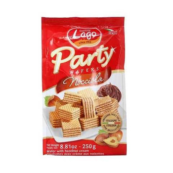 Gastone Lago Party Hazelnut Wafer 250g