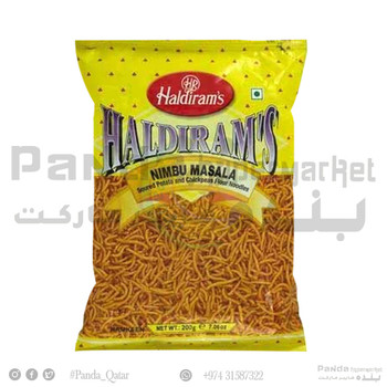 Haldiram's Nimbu Masala Spicy Potato and Chickpeas Flour Noodles 200g