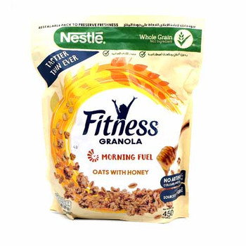 Fitness Granola Honey Cereals bag 450G N8 Xa