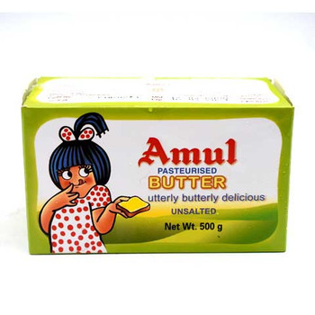 Amul Unsalted Butter 500gm
