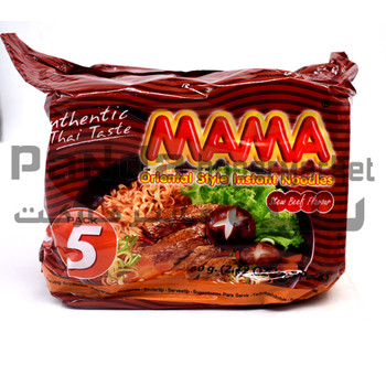 Mama Noodles Stew Beef 60gmX5