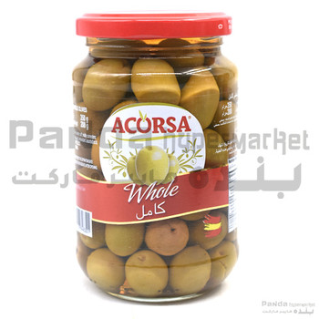 Acorsa green whole Olives350gm