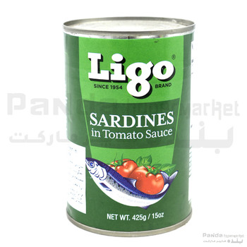 Ligo Sardines in Tomato Sauce - Regular 425gm