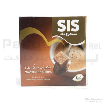 Sis Cube Sugar Raw 454gm