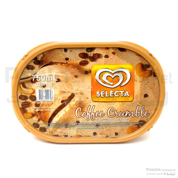 Selecta Coffee Crumble Ice Cream 750ml