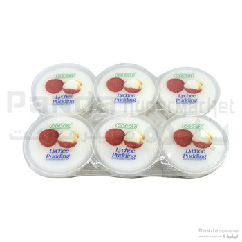 Cocon Lychee pudding 6x80gm