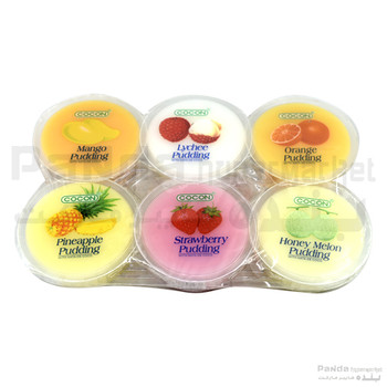 Cocon Assorted Pudding 6x80gm