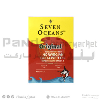 Seven ocean Cod Liver Oil Cap 100s