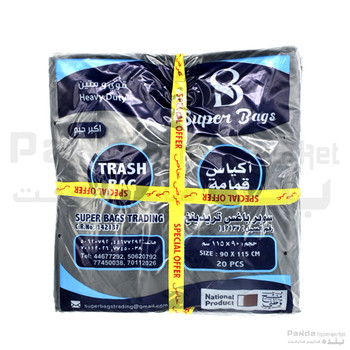 Super Bag Trash Bag 115x90 (20 Pcs)x 3