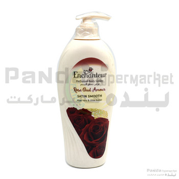 Enchanteur Body Lotion Rose Oud  500Ml