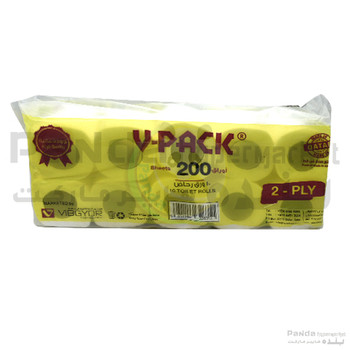 V-pack Toilet Roll -2 ply 200 sheet