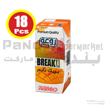 Rawa Break Time Mango Juice 200mlX18Pcs