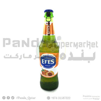 Efes Non Alcoholic Peach Flavour Bottle 330Ml