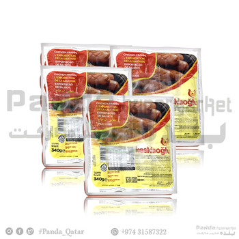 Keskinoglu Chicken Franks 340gmX4Pcs