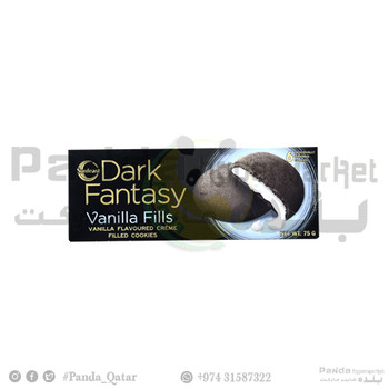 Sunfeast Dark Fantasy Vanilla Fills 75Gm