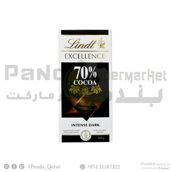 Lindt Lindor Intense Dark 100gm