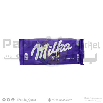 Milka Alpine Milk Chocolate100gm