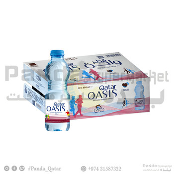 Qatar Oasis Water 330mlX40pcs Carton