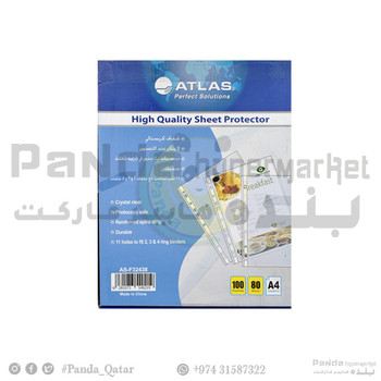 Glass Clear Pocket PP 80m A4 Bx=100