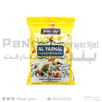 Al Yashal Basmati Long Grain Rice 5Kg