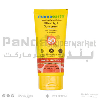 Mamaearth Ultra Lightsunscreen Spf50 Pa 80Gm