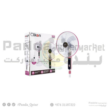 Clikon Stand Fan With Remote CK 2816