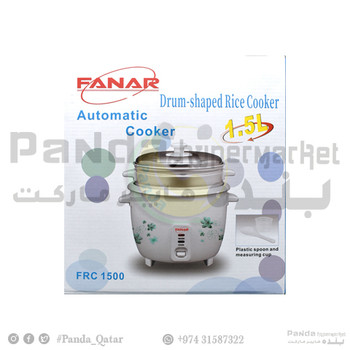 Fanar Drum-Shaped Rice Cooker 1.5 L FRC1500