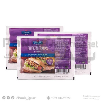 Emborg Chicken Franks 3X340gm