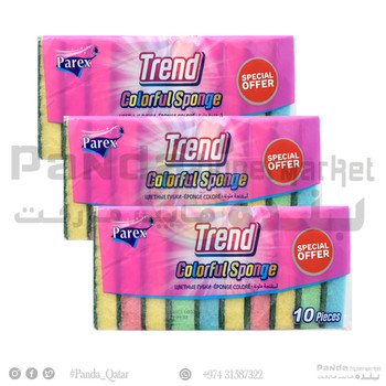 Parex Trend Sponge 3X10PCS